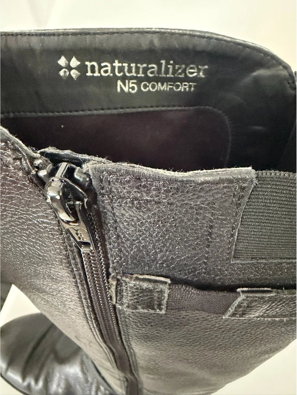 Naturalizer black knee high boots